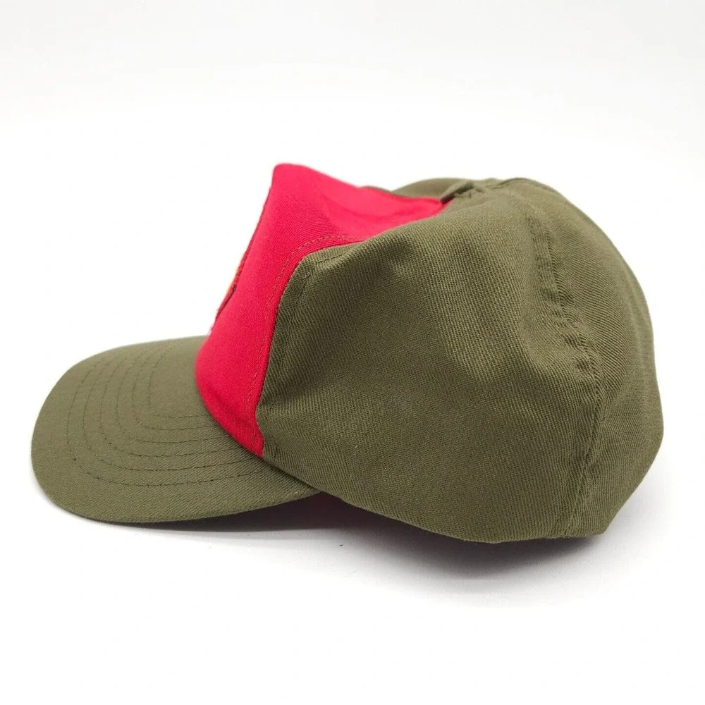 Vintage Boy Scouts Of America‎ Mesh Trucker Snapback Hat Adjustable Cap USA Made